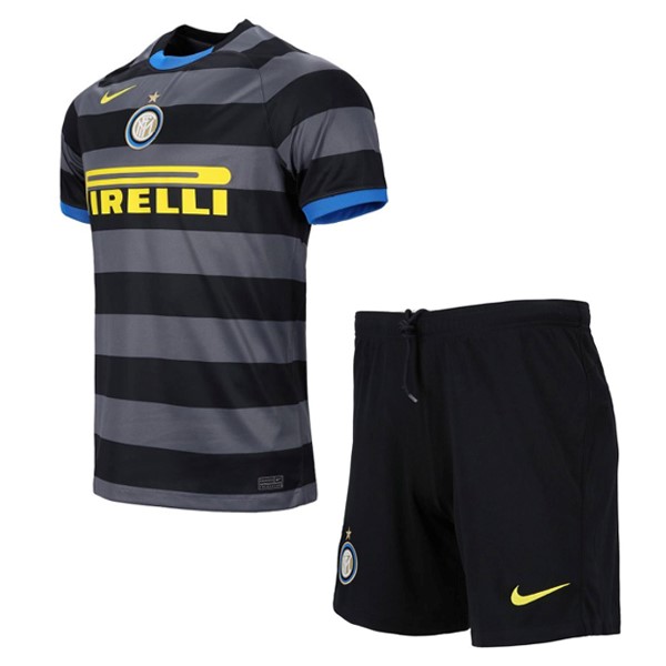 Trikot Inter Milan Ausweich Kinder 2020-21 Grau